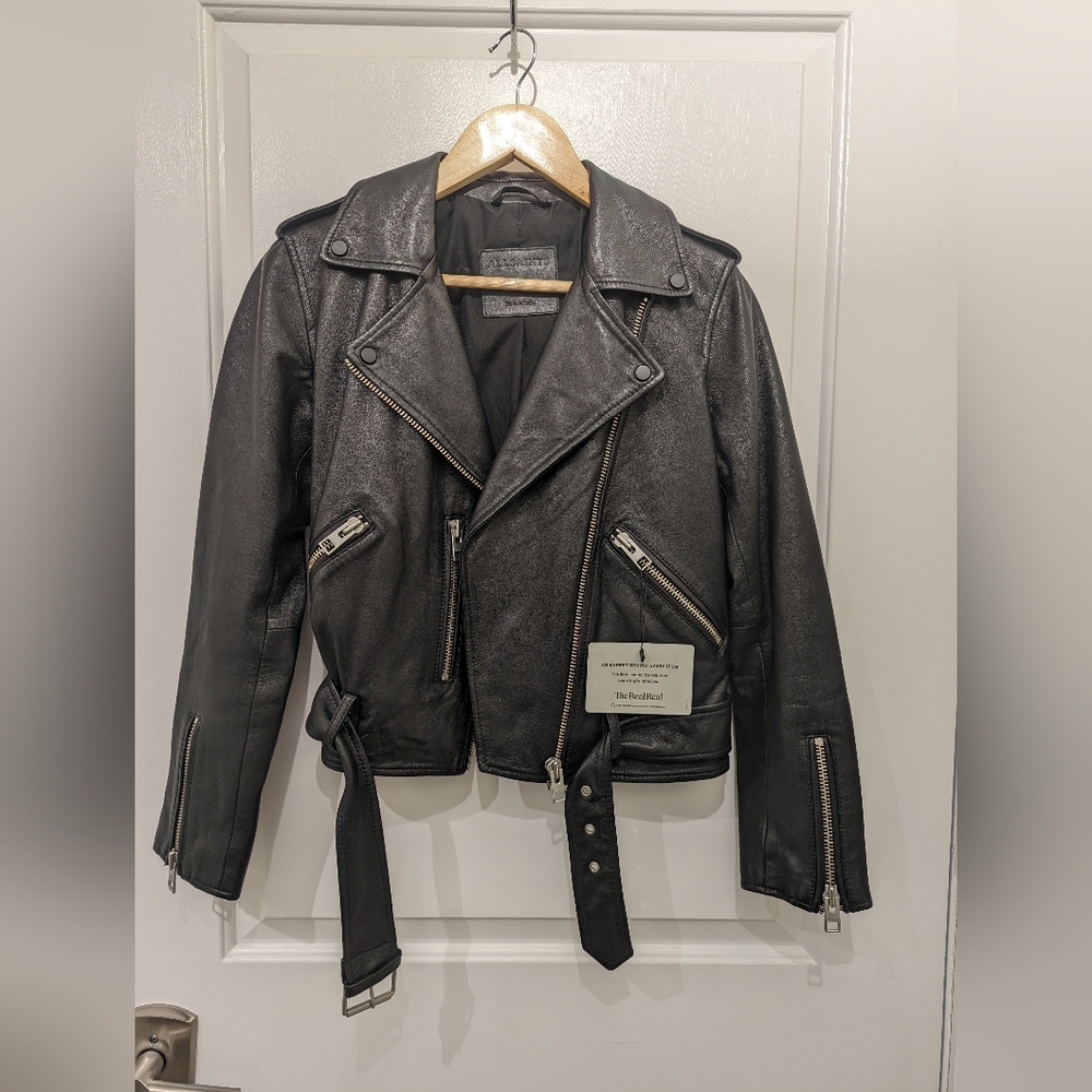 All Saints Leather Jacket